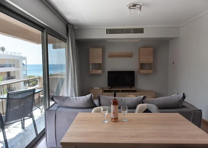 Sea View Apartment In Alimos Region